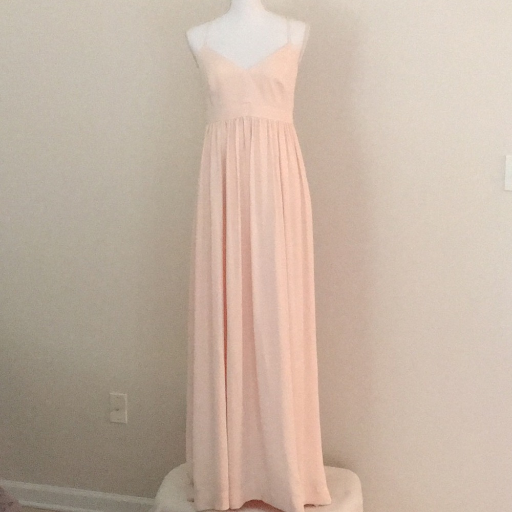 J CREW Drapey Spaghetti Strap Women’s Maxi Dress